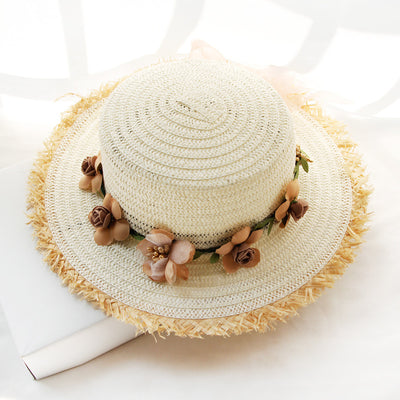 Sombrero de Paja para Mujer con Protección Solar UV - Image 3