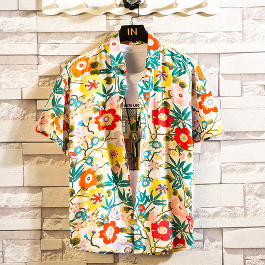 Camisa Casual Floral para Hombre - Image 6