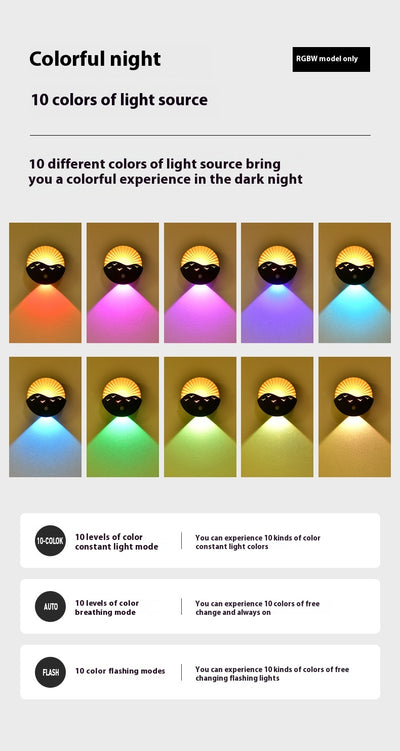 Lámpara LED Nocturna con Control Remoto e Inducción - Image 19