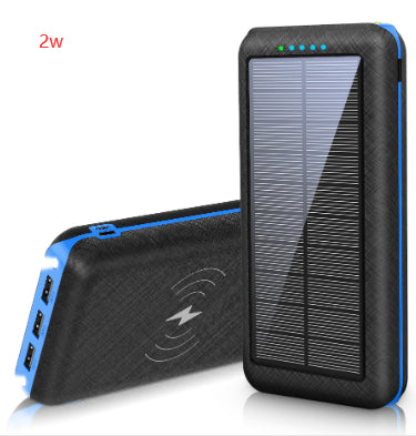Cargador Solar Inalámbrico Qi Portátil con 3 Puertos USB - Compatible con iPhone, Samsung y Xiaomi - Image 19