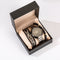 Conjunto de Pulsera con Reloj de Acero Inoxidable y Cuarzo