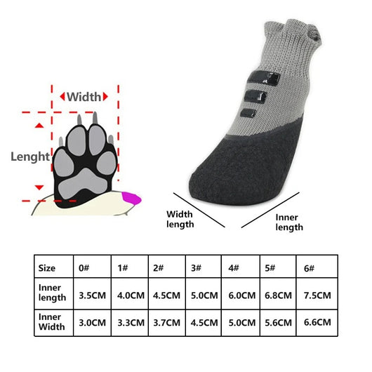 Zapatos Impermeables para Mascotas - Protección Antideslizante y Antilodazal - Image 5