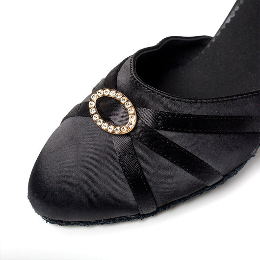 Zapatos de Baile con Tacón Brillante, Suela Suave y Transpirables - Image 11