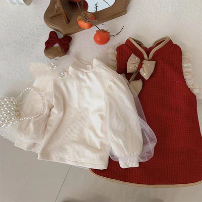 Conjunto Falda Acolchada de Año Nuevo - Dos Piezas Elegantes - Image 5