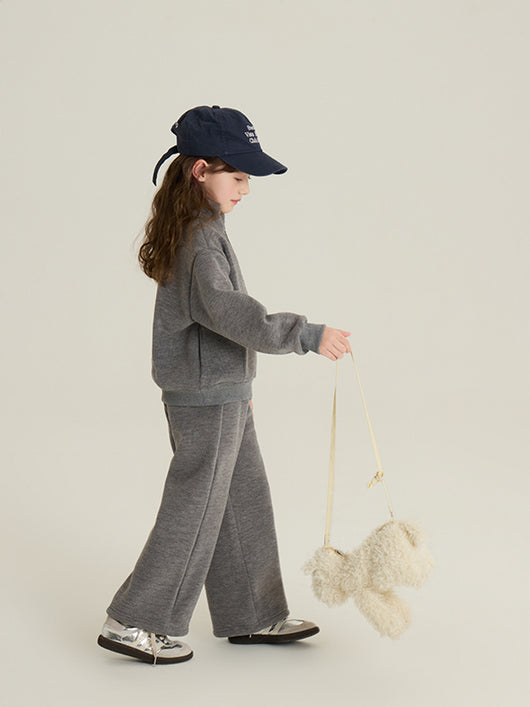Conjunto Deportivo Infantil con Sudadera Polar y Pantalón Recto - Image 26