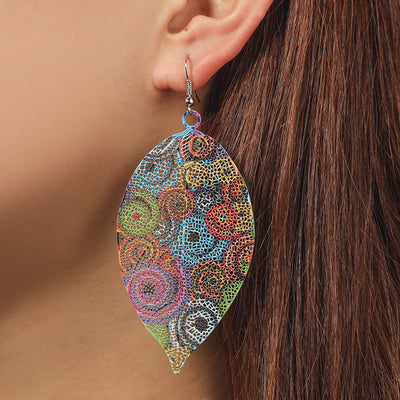 Aretes de Hoja Calada - Image 9