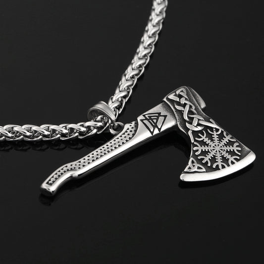 Hacha Vikinga Doble Nórdica Odín - Símbolo de Protección y Poder - Image 2