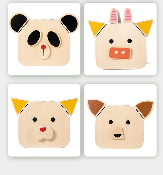 Cubo de Cambio de Caras - Bloques de Construcción Puzzle para Niños - Image 14