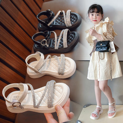 Pantuflas Infantiles Antideslizantes con Strass - Moda Niños y Niñas - Image 2