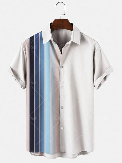Camisa Hawaiana Casual 3D Estampada para Hombre - Estilo Vacacional Playa - Image 10