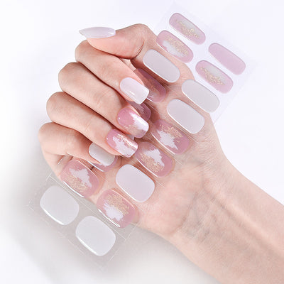 Pegatinas de Uñas en Gel Semipermanente 3D - Impermeables y Duraderas - Image 37