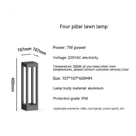 Lámpara Solar LED para Jardín - Iluminación Exterior Resistente al Agua - Image 4