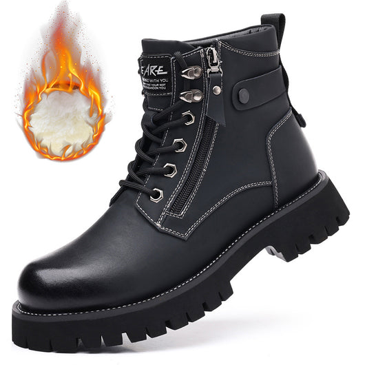 Botas Altas de Terciopelo Térmicas con Aumento de Altura - Image 8