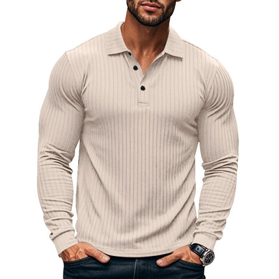 Camisa Casual Clásica para Hombre con Solapa y Botones - Image 10