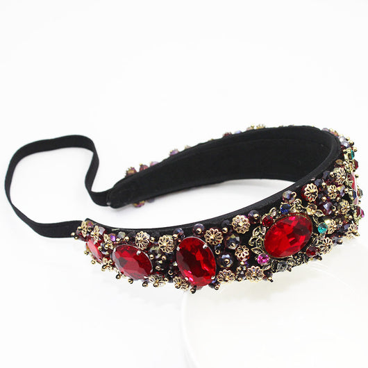 Diadema de Lujo Barroca de Alta Costura - Image 2
