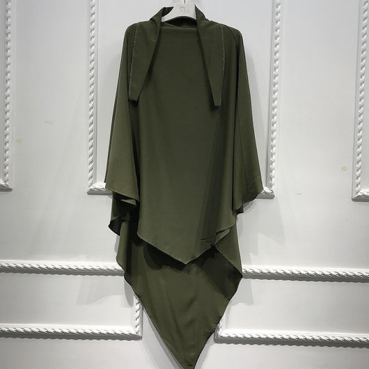 Pañuelo Musulmán Liso de Tela Suave - Hijab Árabe Elegante - Image 6