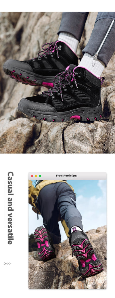 Botas de Montaña Impermeables Transpirables Antideslizantes para Parejas - Image 38