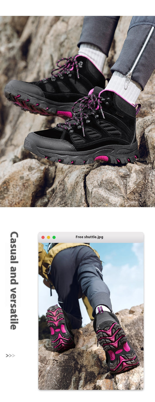 Botas de Montaña Impermeables Transpirables Antideslizantes para Parejas - Image 38