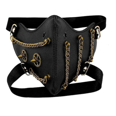 Máscara Steampunk Halloween con Cadena de Personalidad y Protección - Image 6