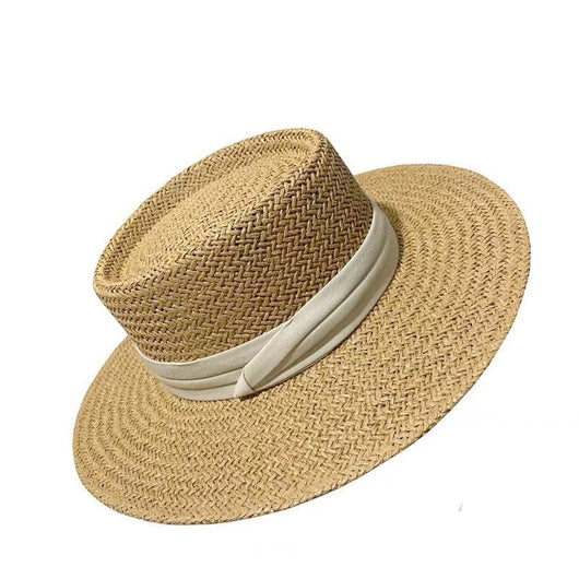 Sombrero de Paja Rafia para Playa - Protección Solar Estilo Verano - Image 10