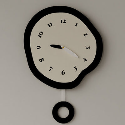 Reloj de Pared Artístico Irregular para Decoración del Hogar