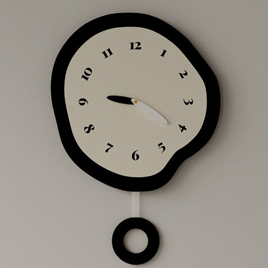 Reloj de Pared Artístico Irregular para Decoración del Hogar