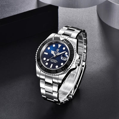 Reloj Automático de Acero Inoxidable Resistente al Agua para Hombre - Image 25