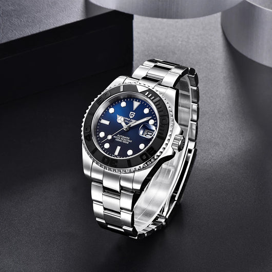 Reloj Automático de Acero Inoxidable Resistente al Agua para Hombre - Image 25