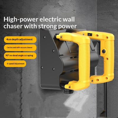 Lijadora Eléctrica de Pared Profesional sin Polvo de Alta Potencia