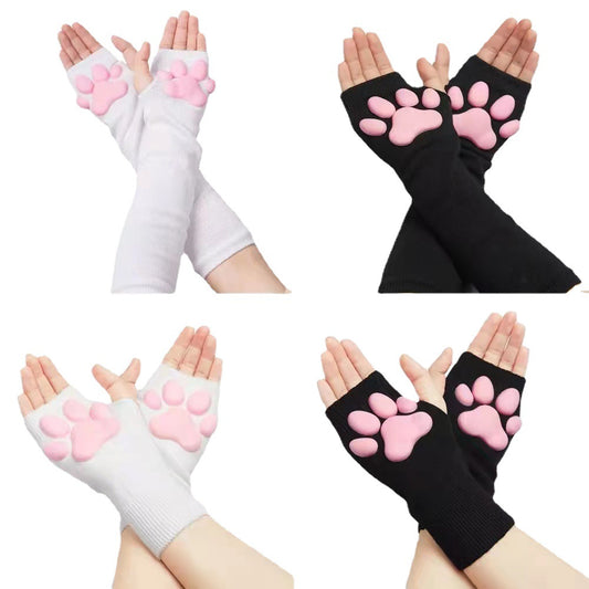 Guantes con Almohadillas de Pata de Gato 3D de Silicona - Image 2