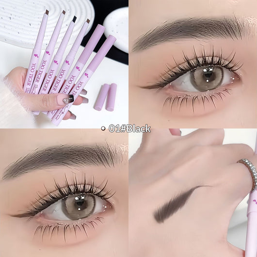Lápiz de Cejas Triangular Dual con Punta Ultrafina para Cejas Naturales - Image 5