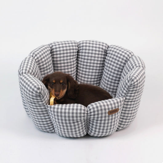 Cama Cuadriculada para Mascotas Todo Clima - Image 4
