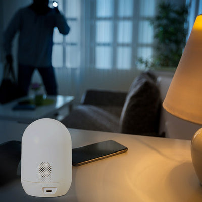 Cámara de Vigilancia WiFi con Intercomunicador, Visión Nocturna e Iluminación Inteligente - Image 9