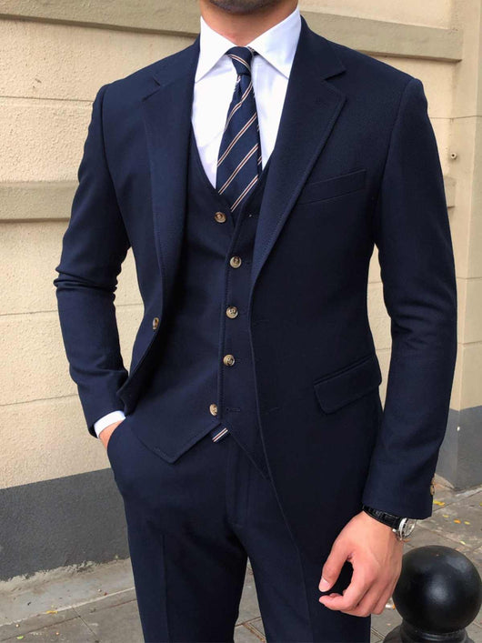 Traje Slim Tres Piezas para Hombre - Versátil y Moderno - Image 5