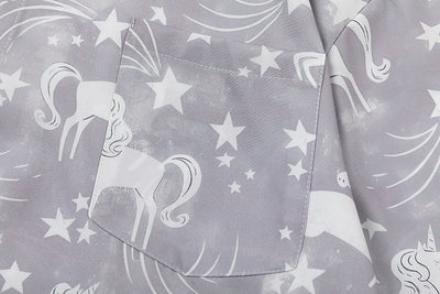 Camisa Estampada con Diseño de Estrellas para Hombre - Image 9
