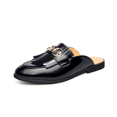 Sandalias Estilo Británico con Detalle Horsebit y Borla - Image 10