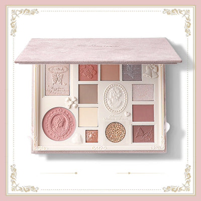 Paleta Todo en Uno: Sombras, Rubor e Iluminador con Acabado Embossed - Image 3