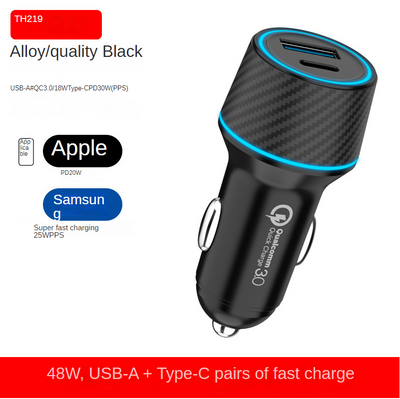 Cargador Dual Rápido 60W para Auto - Image 5