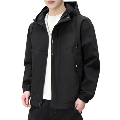 Chamarra Hoodie Casual Oversize para Hombre - Estilo Coreano Talla Grande - Image 3