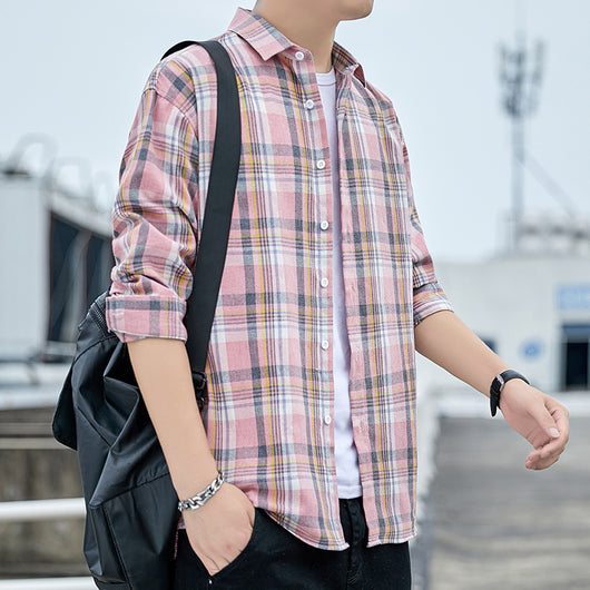Camisa Casual de Algodón Transpirable Ultraligera para Hombre - Image 7