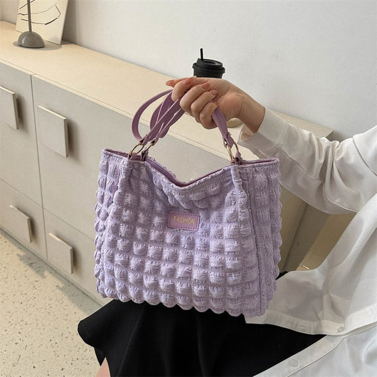 Bolso Tote Impermeable Acolchado para Mujer - Image 6