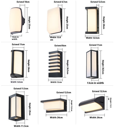 Lámpara LED Impermeable para Exterior - Escaleras, Balcón y Jardín - Image 15