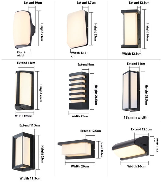 Lámpara LED Impermeable para Exterior - Escaleras, Balcón y Jardín - Image 15
