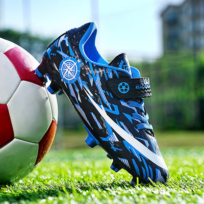 Botines de Fútbol Infantiles con Velcro y Tacos - Image 9
