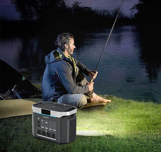 Banco de Energía Portátil 2500W para Emergencias Outdoor 220V
