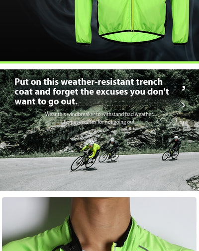 Chaqueta Reflectante Transpirable para Ciclismo de Montaña - Image 9