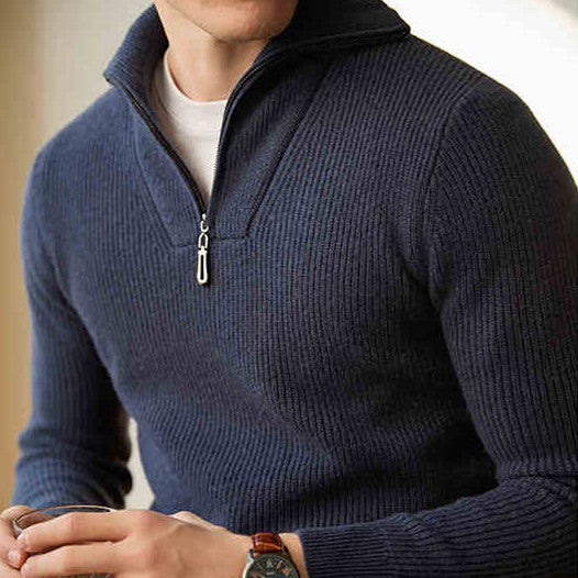 Suéter Cuello Alto con Cierre Medio para Hombre - Image 14