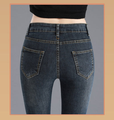 Pantalones de Mezclilla Cintura Alta Ajustados para Mujer - Image 8