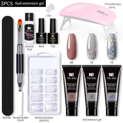 Set de Adhesivo Gel para Uñas Artísticas 15ml con Fotocurado - Image 18
