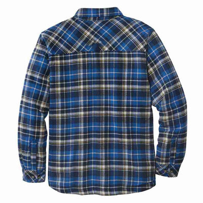 Camisa de Cuadros con Bolsillos Parche - Manga Larga Oversize en Terciopelo - Image 4